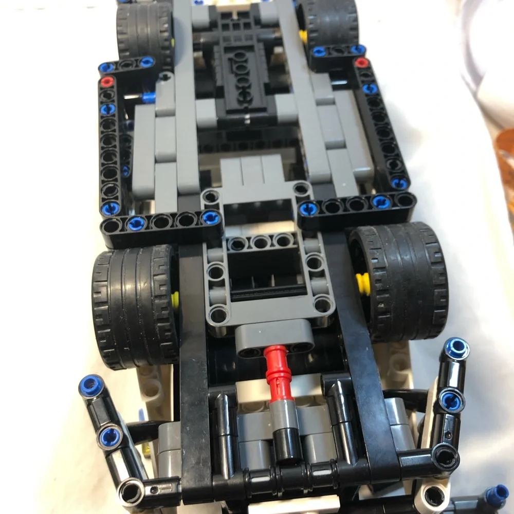 Building Block Racing Cars generic as is no instructions pull back working - Picture 3 of 10